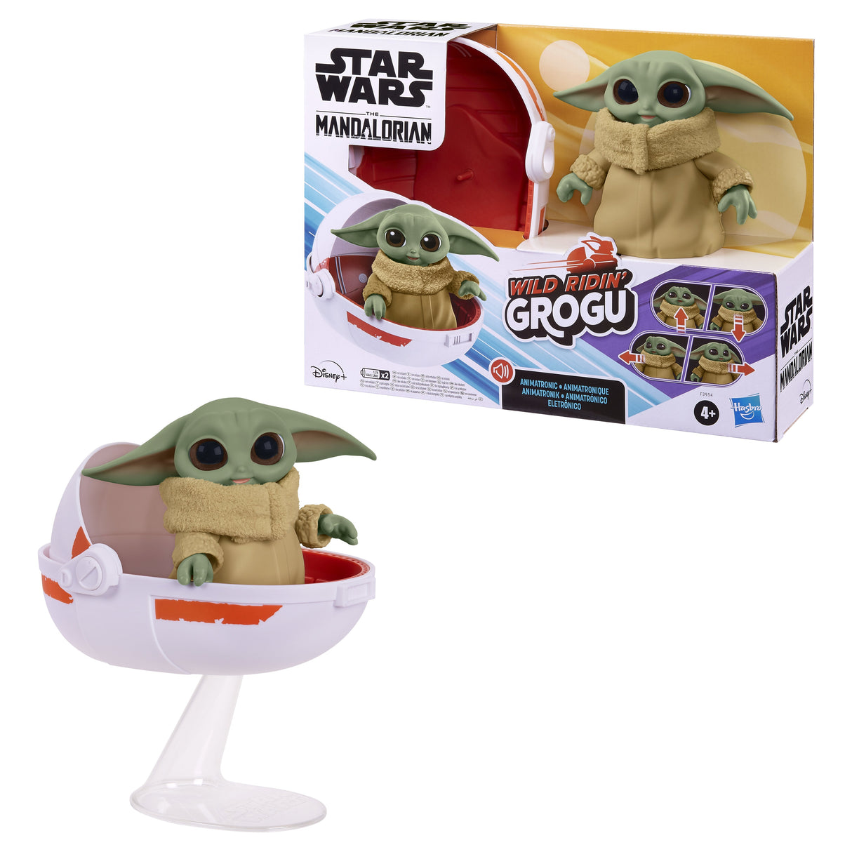 Figura Interactiva Hasbro Star Wrs Wild Ridin' Grogu