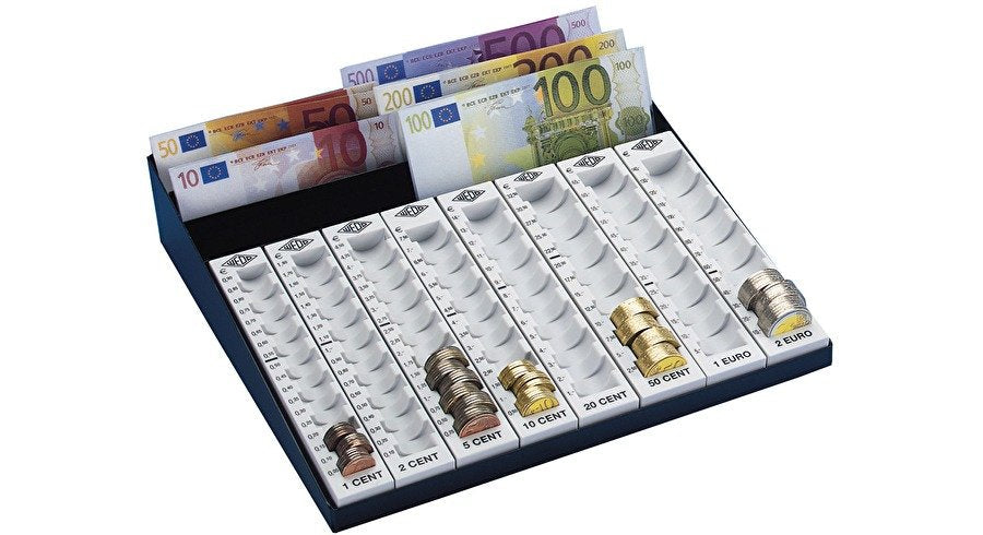 Wedo Bandeja De Conteo Negro 27,8 X 27,0 X 6,0 Cm