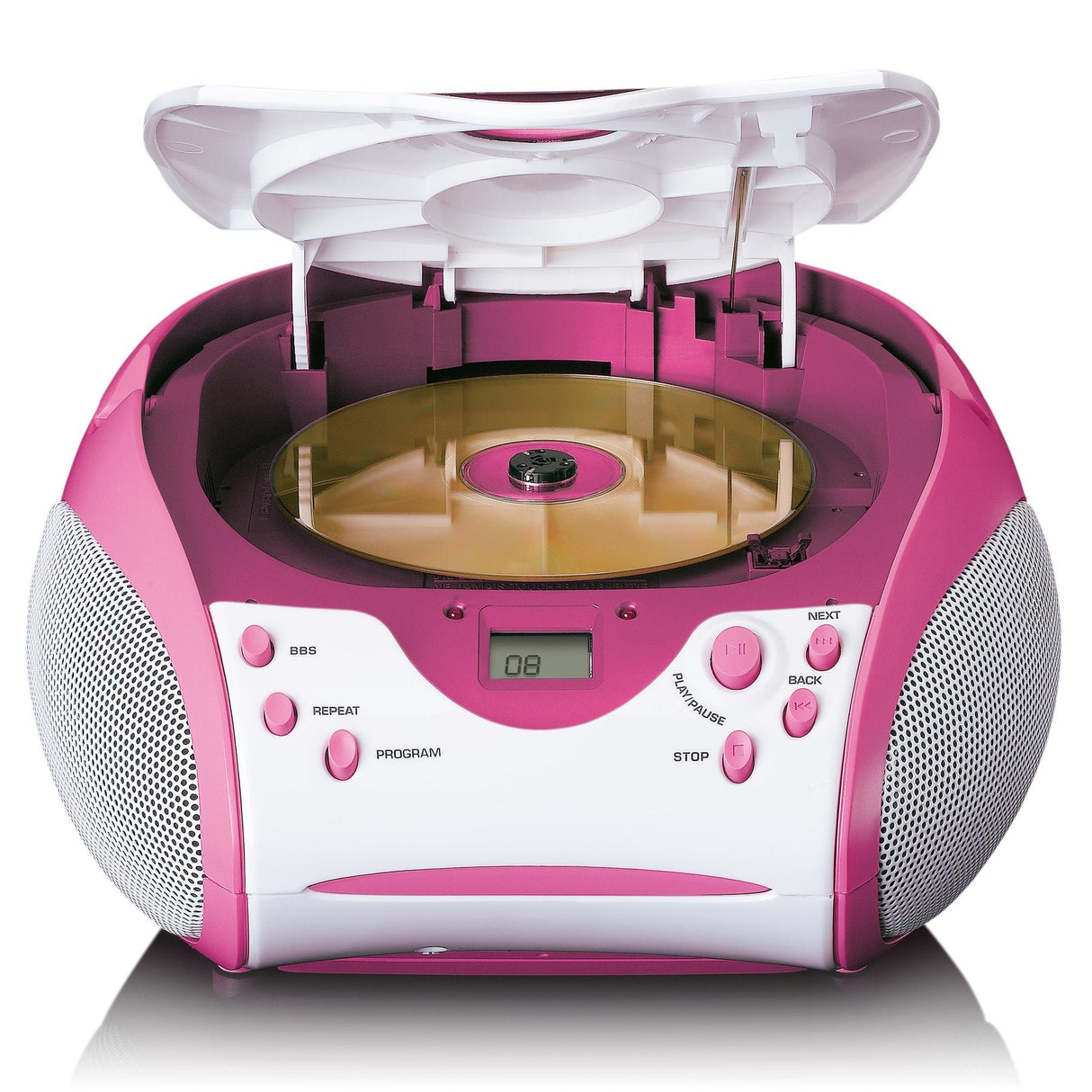EAN 8711902044949 - Lenco SCD-24PK kids Portátil Rosa, Blanco imagen 3