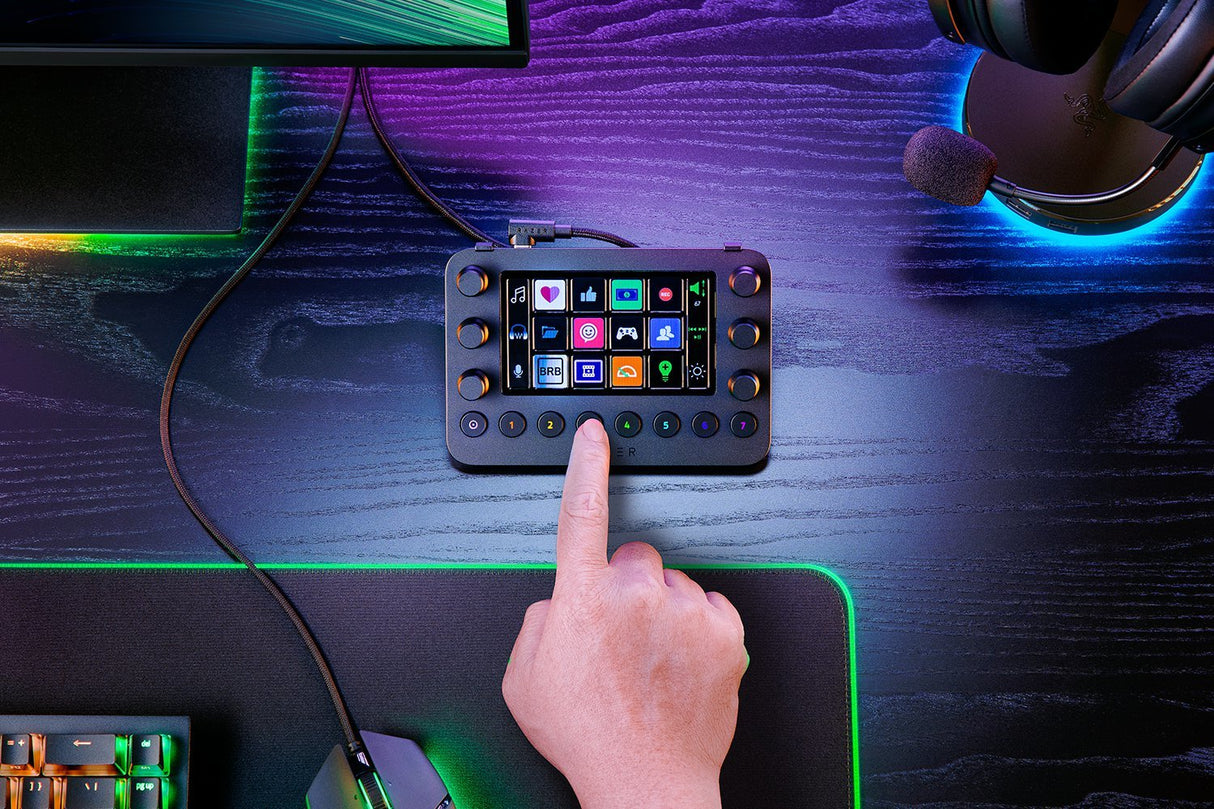 EAN 8887910000045 - Razer Stream Controller RZ20-04350100-R3M1 Negro 12 botones imagen 3