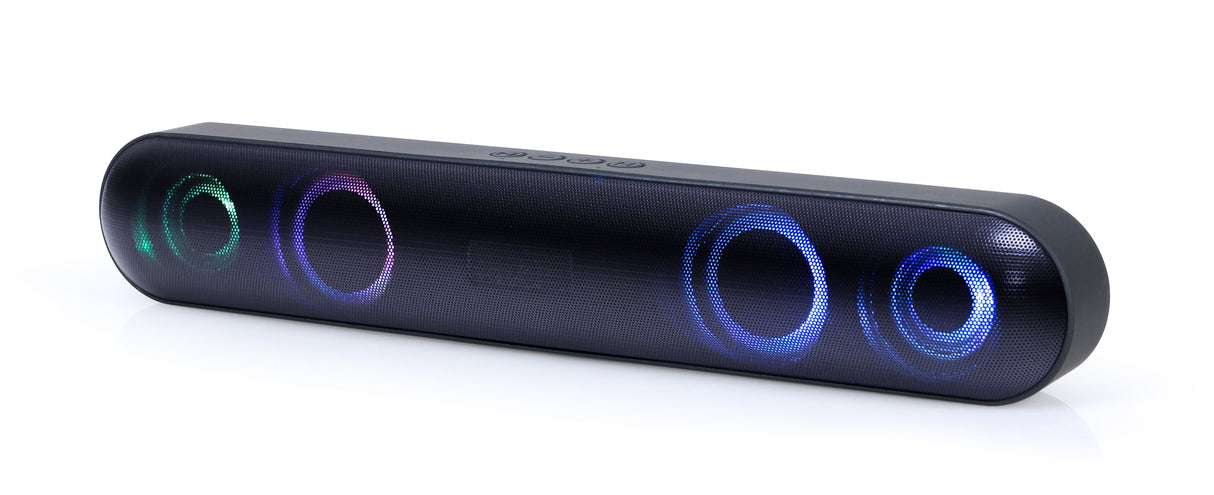 EAN 8716309120784 - Gembird SPKBT-BAR400L altavoz soundbar Negro 2.0 canales 10 W imagen 2