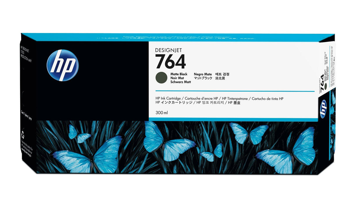 EAN 0887758703687 - HP 764 300-ml Matte Black DesignJet Ink Cartridge cabeza de impresora Inyección de tinta térmica imagen 2