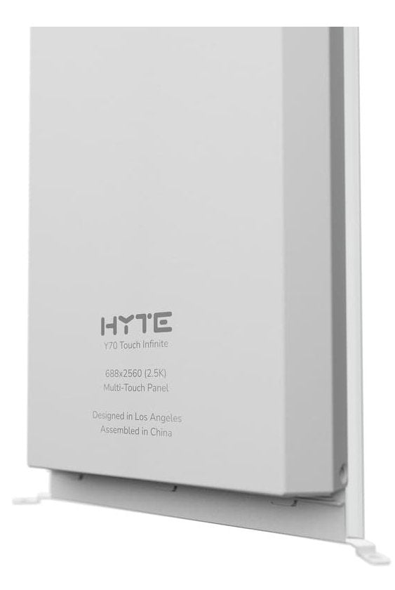 Actualización De Pantalla Táctil Hyte Y70 De 36,8 Cm 14,5", Blanco, Pantalla Táctil De 14,5" Acc-Hyte-Lk-Y70tti-Ww