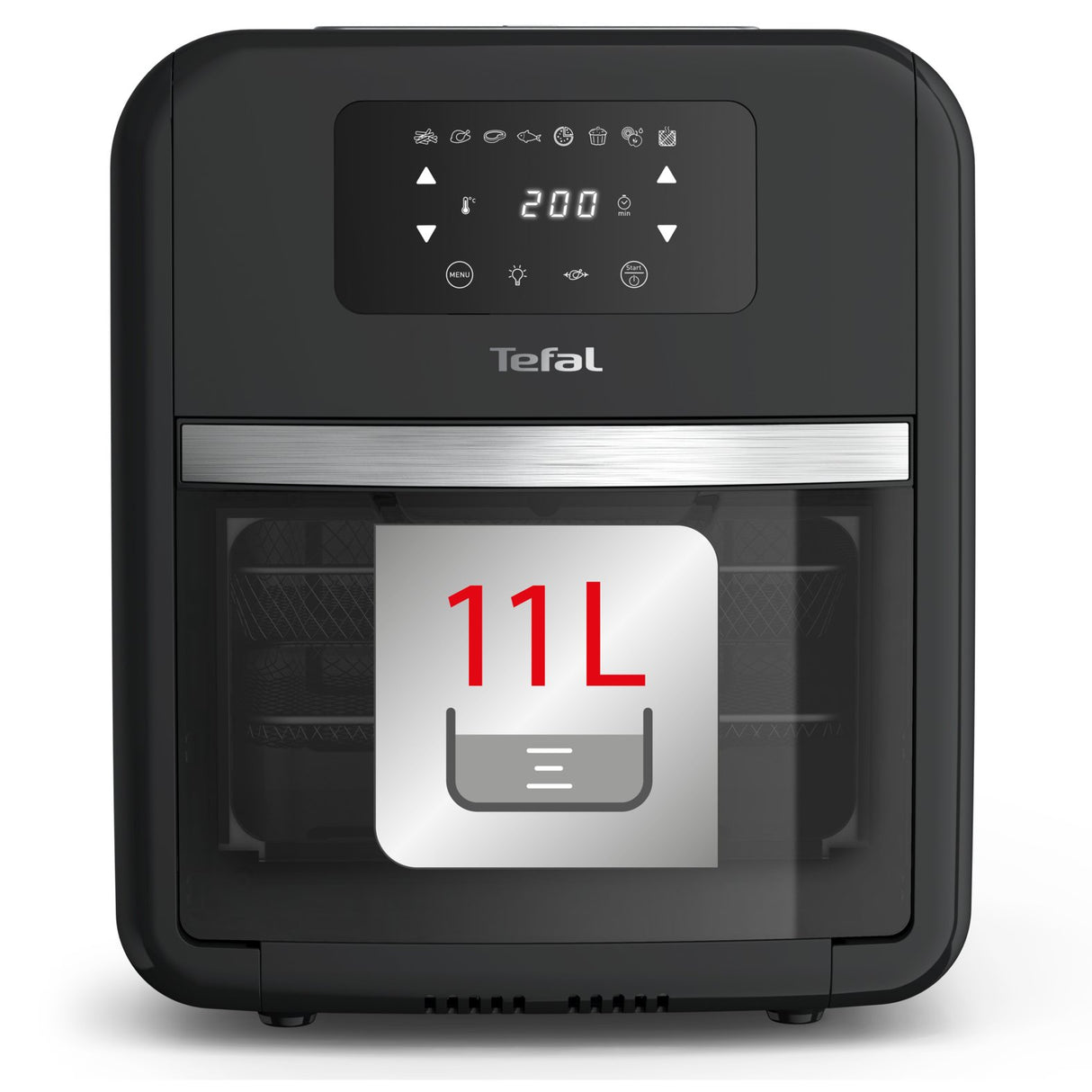 EAN 3045380019645 - Tefal Easy Fry FW5018 Sencillo 11 L Independiente 2000 W Freidora de aire caliente Negro imagen 3