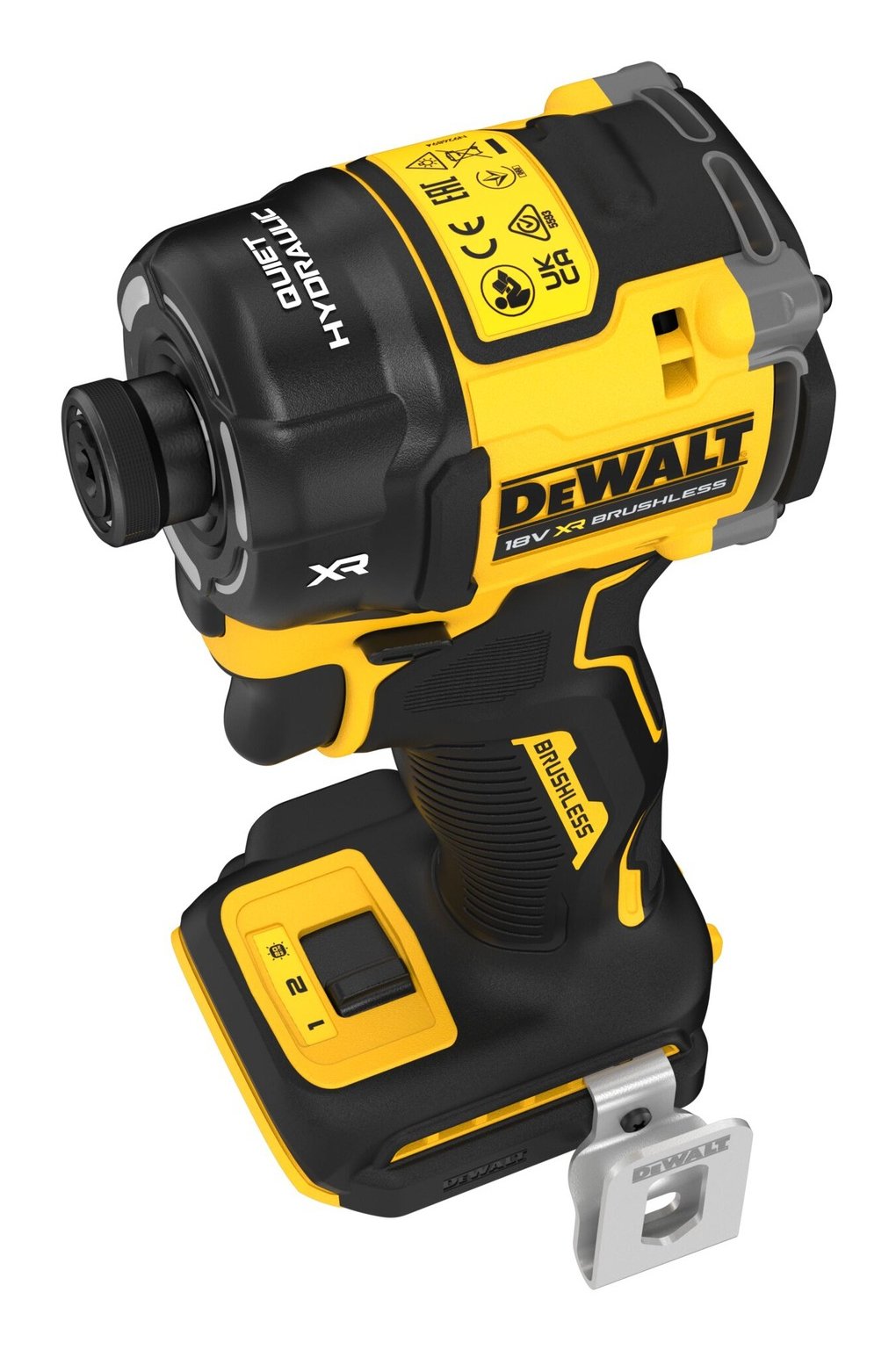 EAN 5035048833674 - DeWALT DCF870NT-XJ atornilladora de impacto con batería 1/4" 3000 RPM 56 Nm Negro, Amarillo 500 W 18 V imagen 6