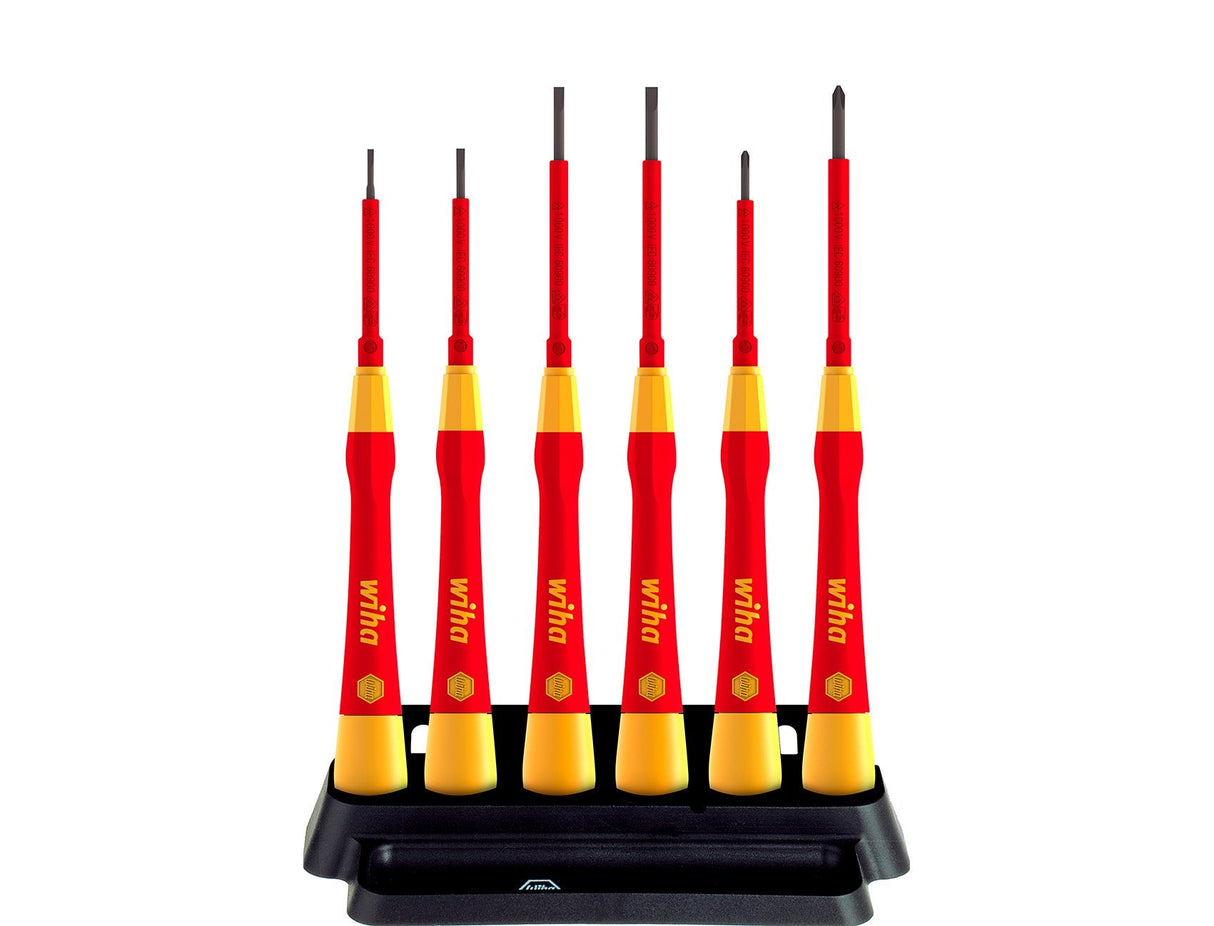 Wiha Kit De Destornilladores Finos Picofinish Electric