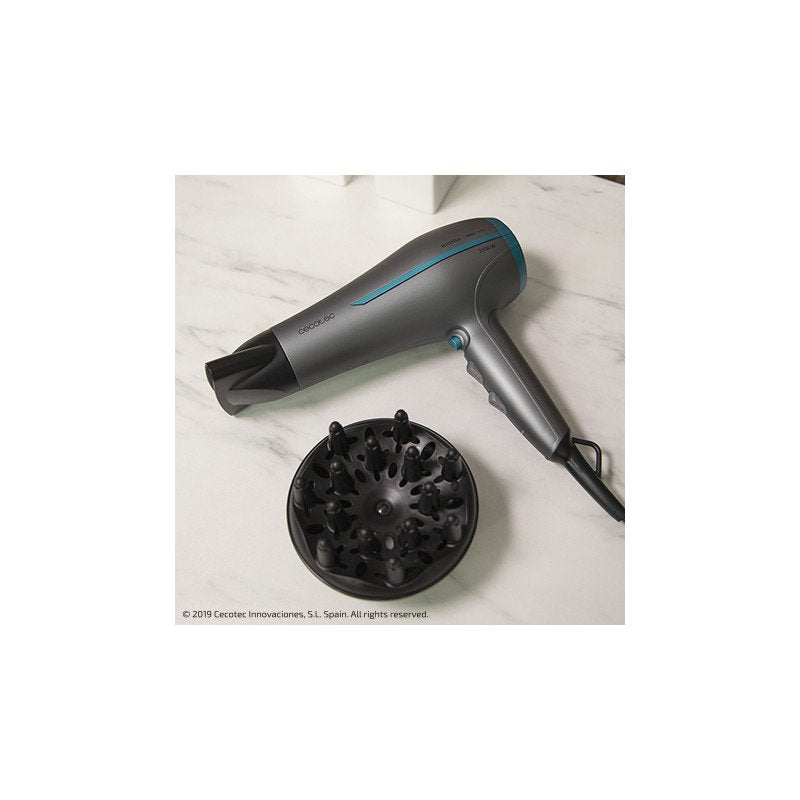 EAN 8435484042017 - Cecotec Bamba IoniCare 5200 secador 2300 W Azul, Gris imagen 9