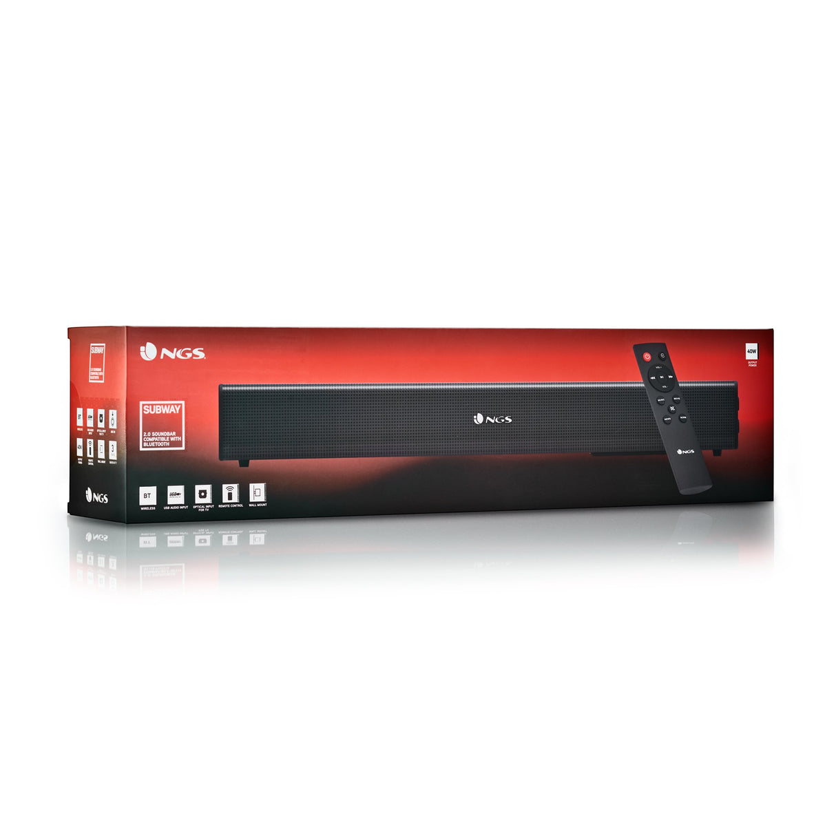 EAN 8435430620849 - NGS SUBWAY Negro 40 W imagen 6