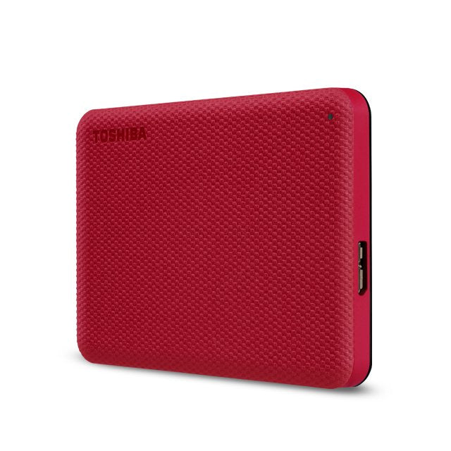 EAN 4260557511268 - Toshiba Canvio Advance disco duro externo 1 TB 2.5" USB tipo A 2.0/3.2 Gen 1 (3.1 Gen 1) Rojo imagen 3