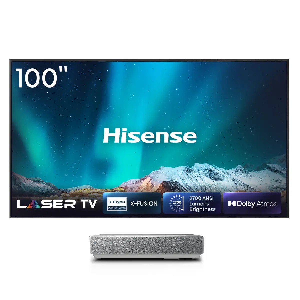 EAN 6942351409559 - Hisense 100L5ND proyector de TV Proyector de alcance ultracorto 2700 lúmenes ANSI DLP UHD 4K (3840x2160) imagen 1