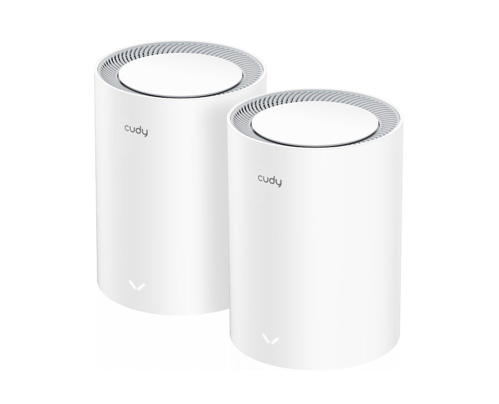 Cudy Ax3000 Pack De 2 Sistemas Wifi 6 Mesh Ax3000 2.5g Dual Band - Admite Ancho De Banda De 20/40/80/160mhz - 1x Puerto