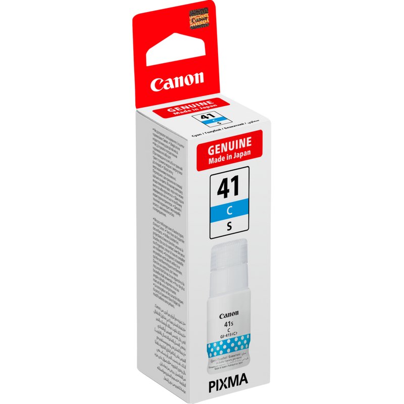 Canon Tinta Cian Gi-41s C 5874c001 4400 Copias 40ml