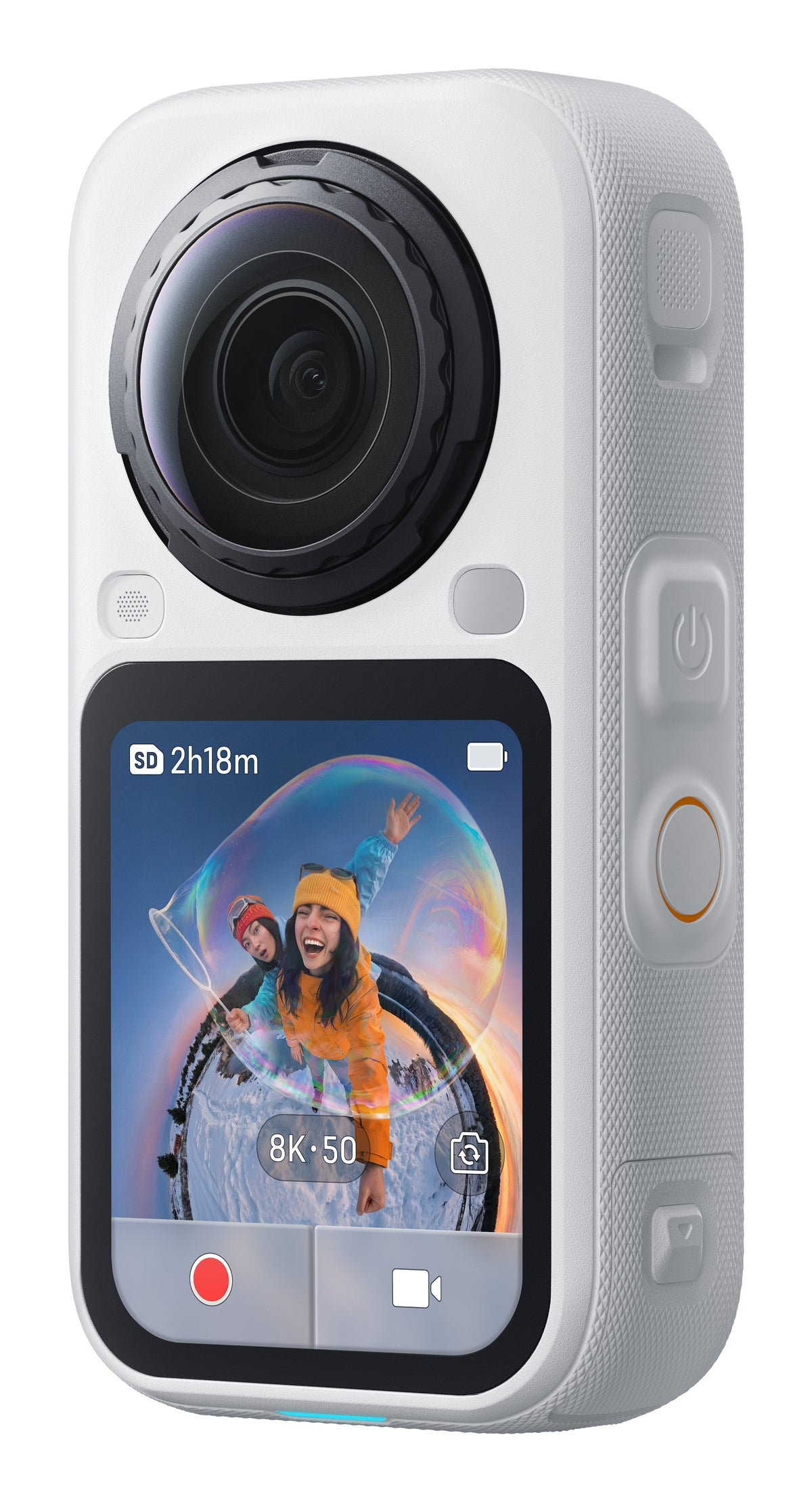 Cámara De Acción Insta 360 X6 Essentials Bundle - Artic White