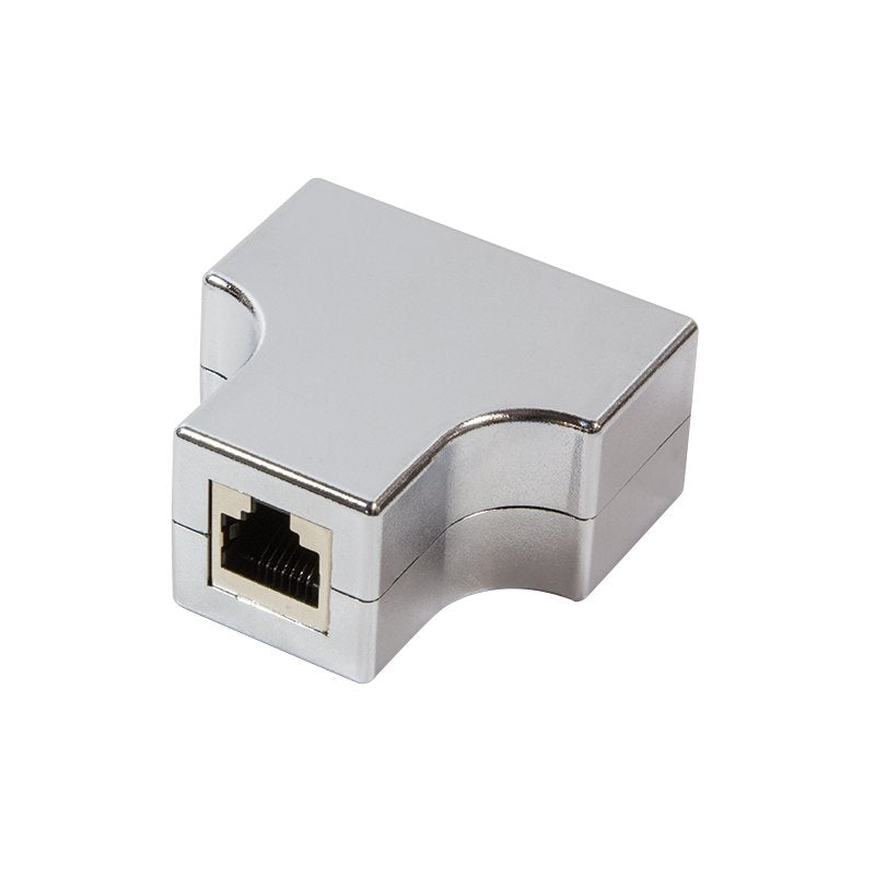 Logilink Mp0037 Adaptador De Cable Rj-45 2 X Rj-45 Plata