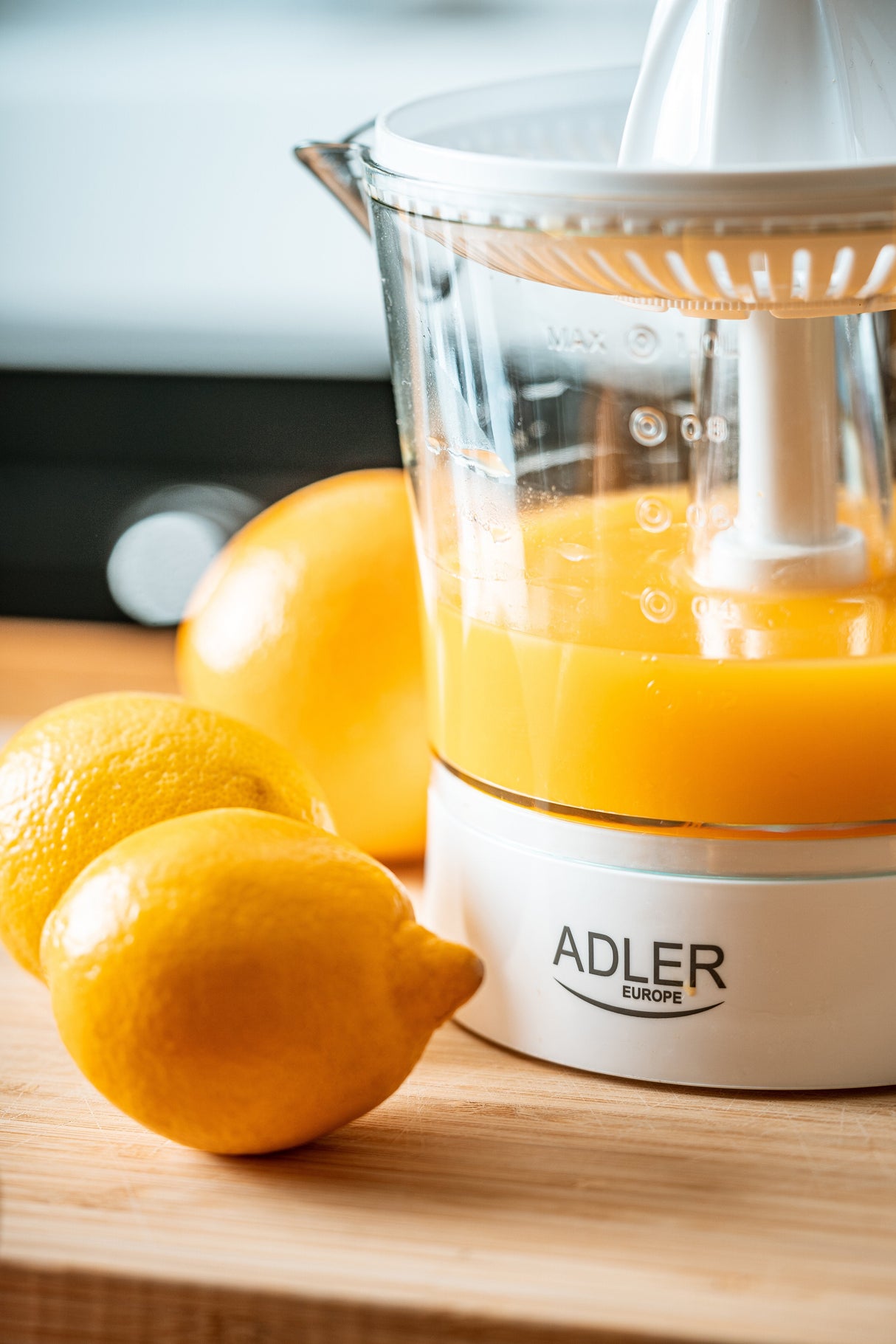 Exprimidor Adler Citrus Juicer Ad 4009 Blanco 40w