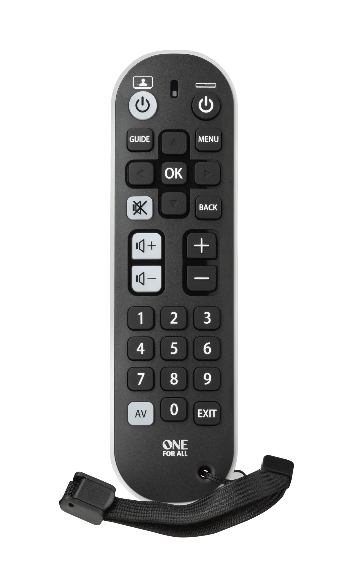 EAN 8716184059933 - One For All Comfort Zapper + mando a distancia IR inalámbrico TV Botones imagen 1