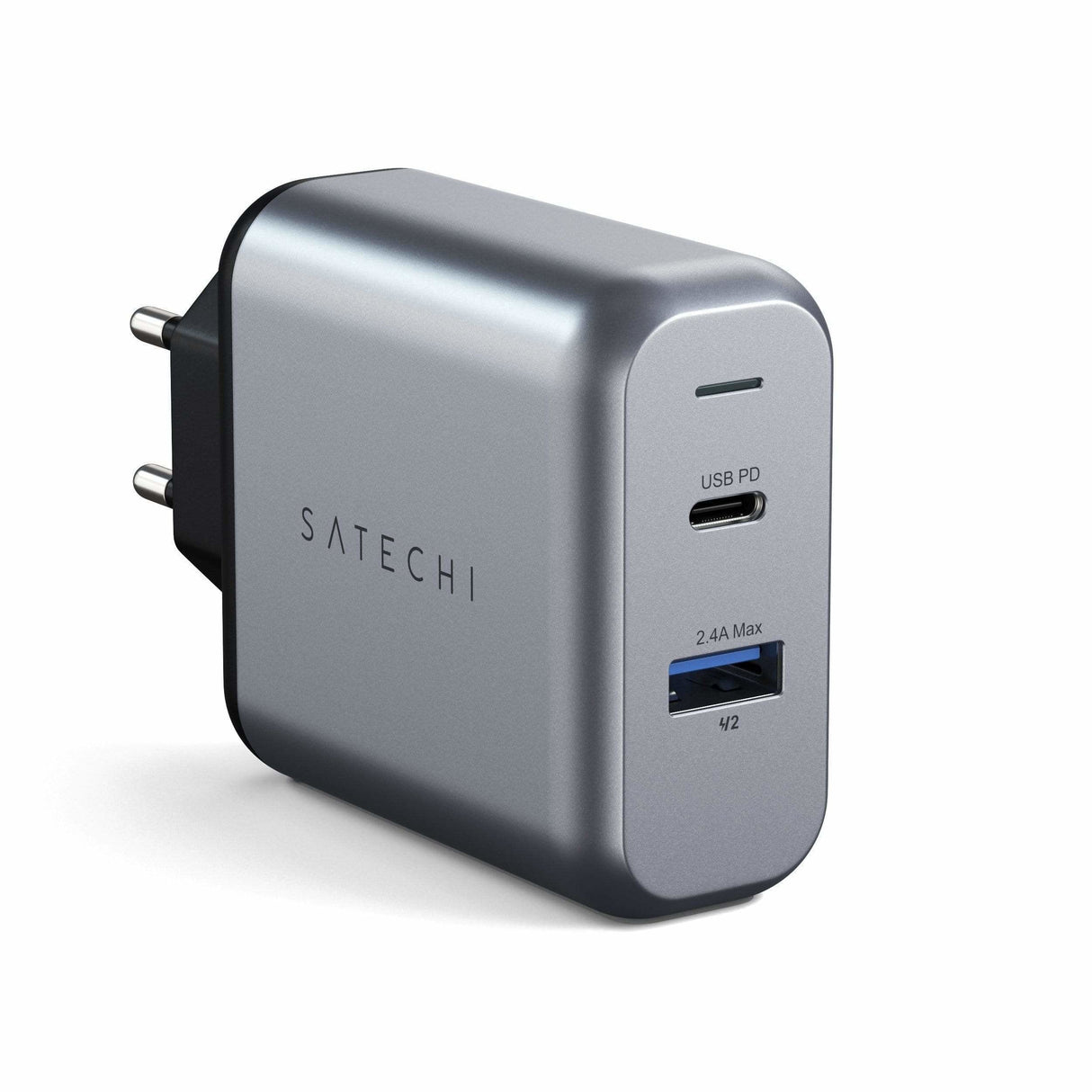 Satechi 30w Dual Port Wall Charger Space Gray