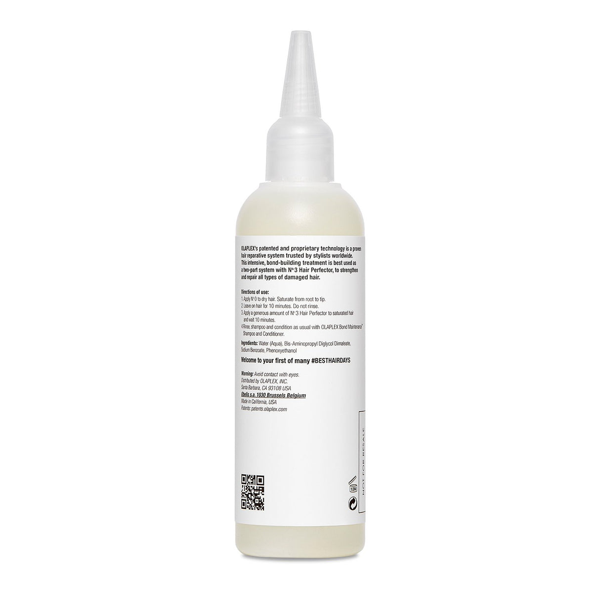 EAN 0896364002879 - Olaplex No. 0 Intensive Bond Builder Tratamiento para fortalecer el cabello imagen 2