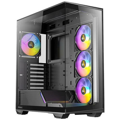 Caja Pc Antec Gamer C3 Argb Midi Tower Negro Retail
