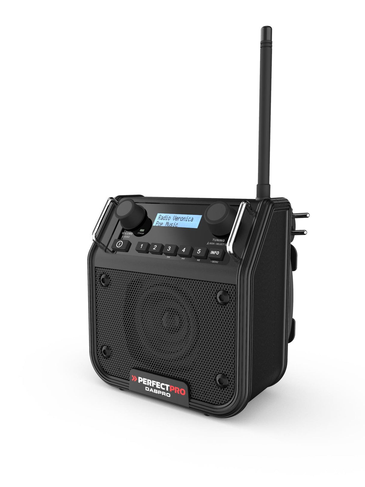EAN 8719689465193 - Perfectpro DABPRO Portátil Digital Negro imagen 5