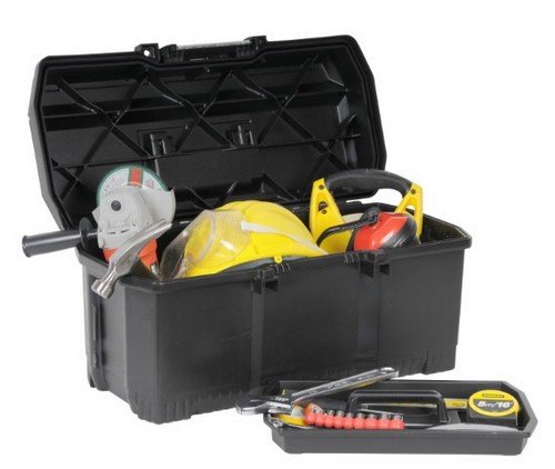 Caja De Herramientas Vacía Stanley Touch Pestillo 60cm