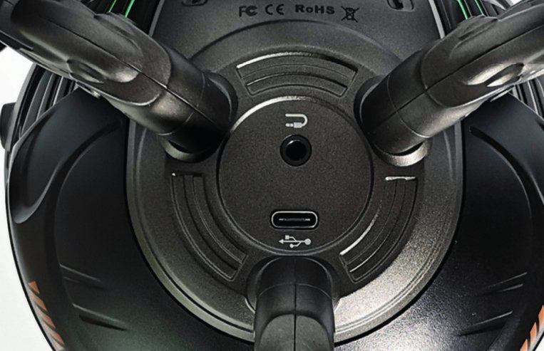 Zoeao Gravastar H Altavoz Bluetooth Rojo Dañado Por La Guerra Edición Limitada