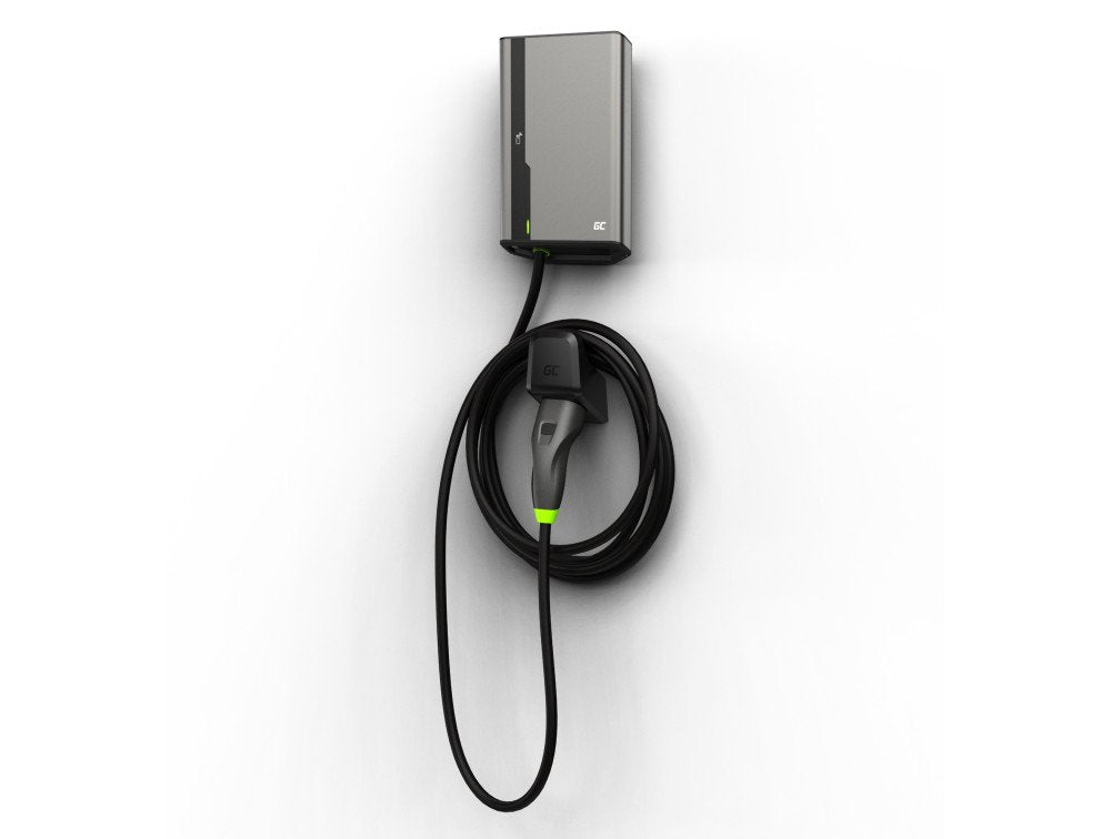 Green Cell Evgcakhh1 Habu Holder Soporte De Cable De Carga Ev Para Enchufe Tipo 2