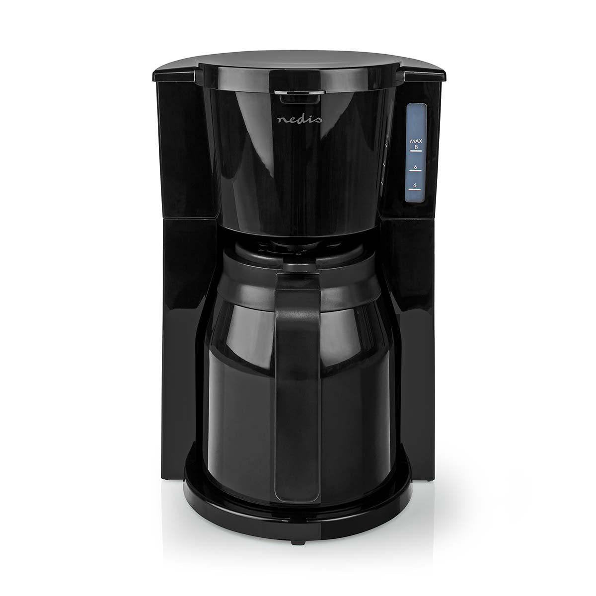 Nedis Cafetera Cafe Filtrado 1.0 L 8 Copas Negro