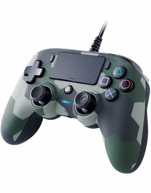 Ps4 Nacon Compact Controller Camo Green