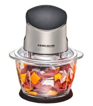 Trituradora Rommelsbacher Mz 400 Acero Inoxidable/Negro Mz 400