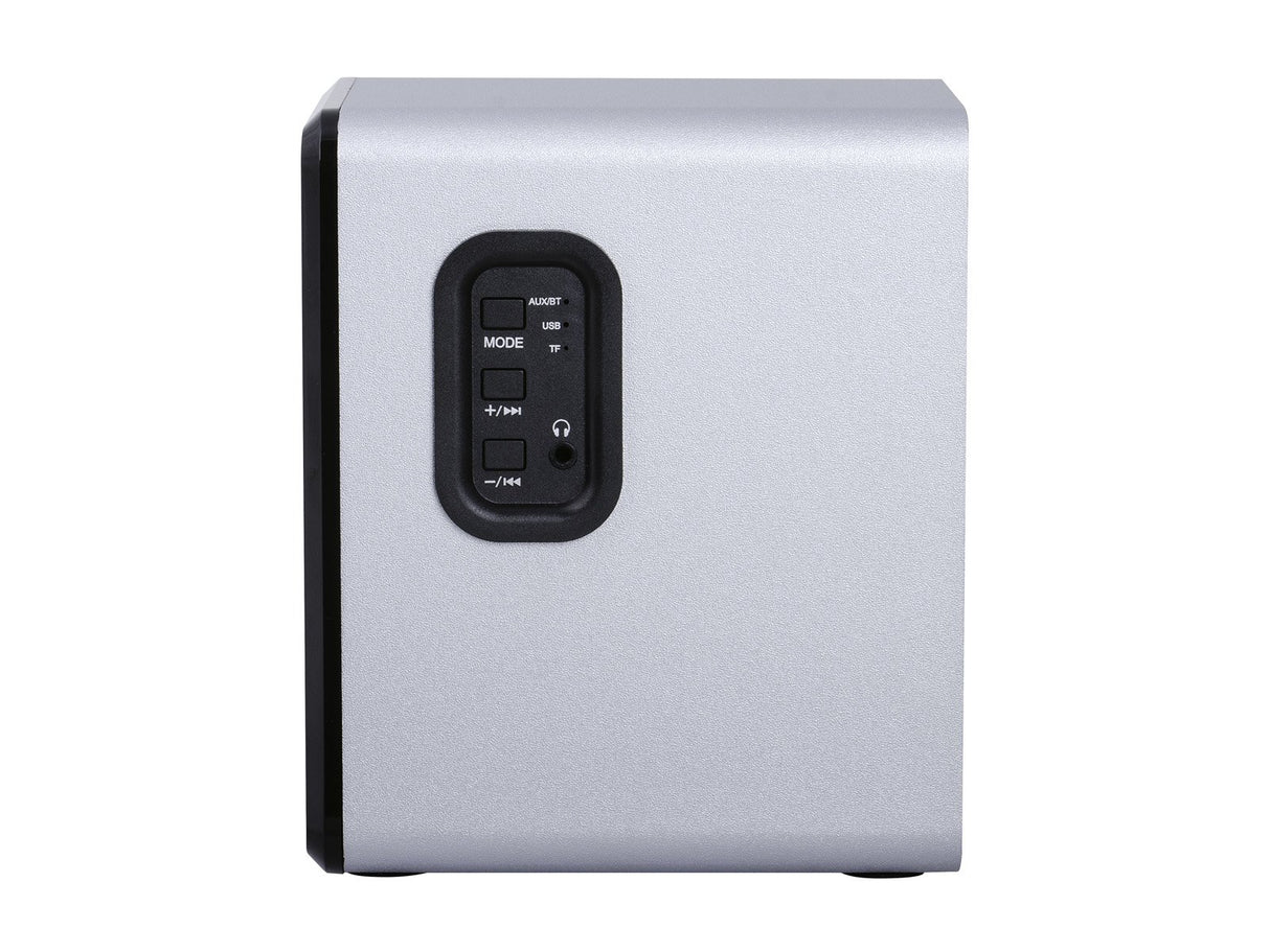 EAN 8011000027562 - Trevi AVX 565 BT conjunto de altavoces 50 W Universal Negro, Plata 2.0 canales De 2 vías imagen 3