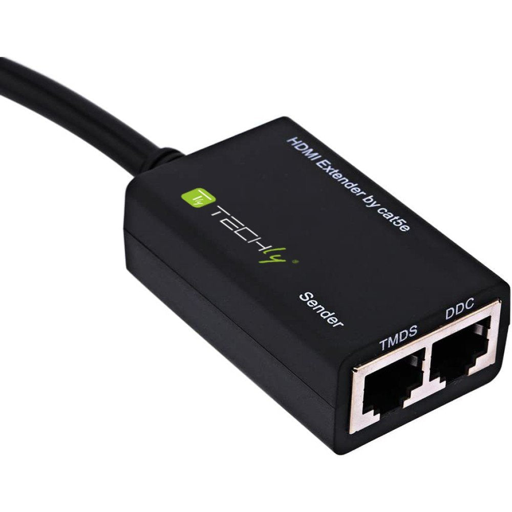 Techly Hdmi Extender By Cat.5e/6 Cable, Up To 30m