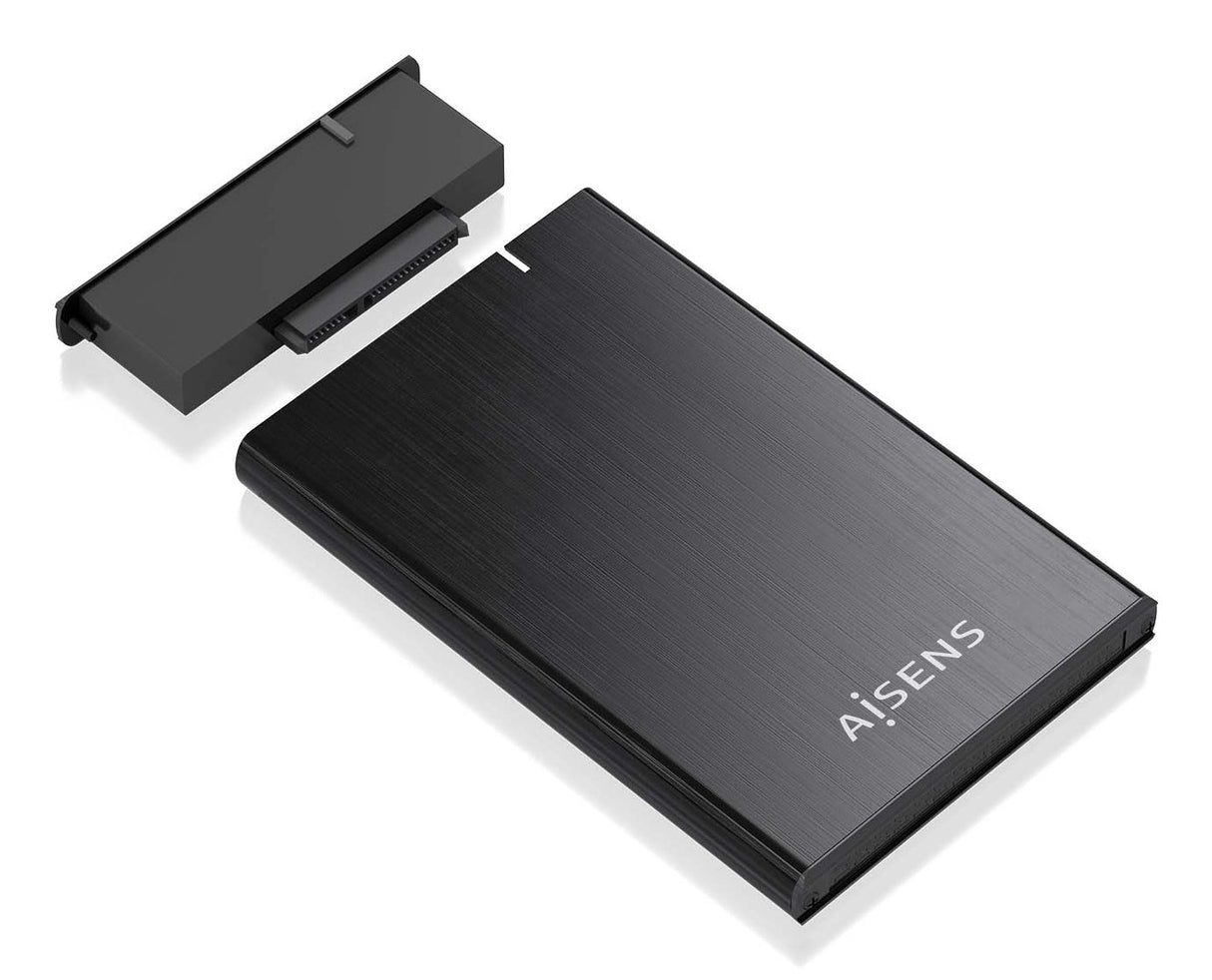 EAN 8435739902158 - AISENS ASE-2528B caja para disco duro externo Carcasa de disco duro/SSD 2.5" imagen 3