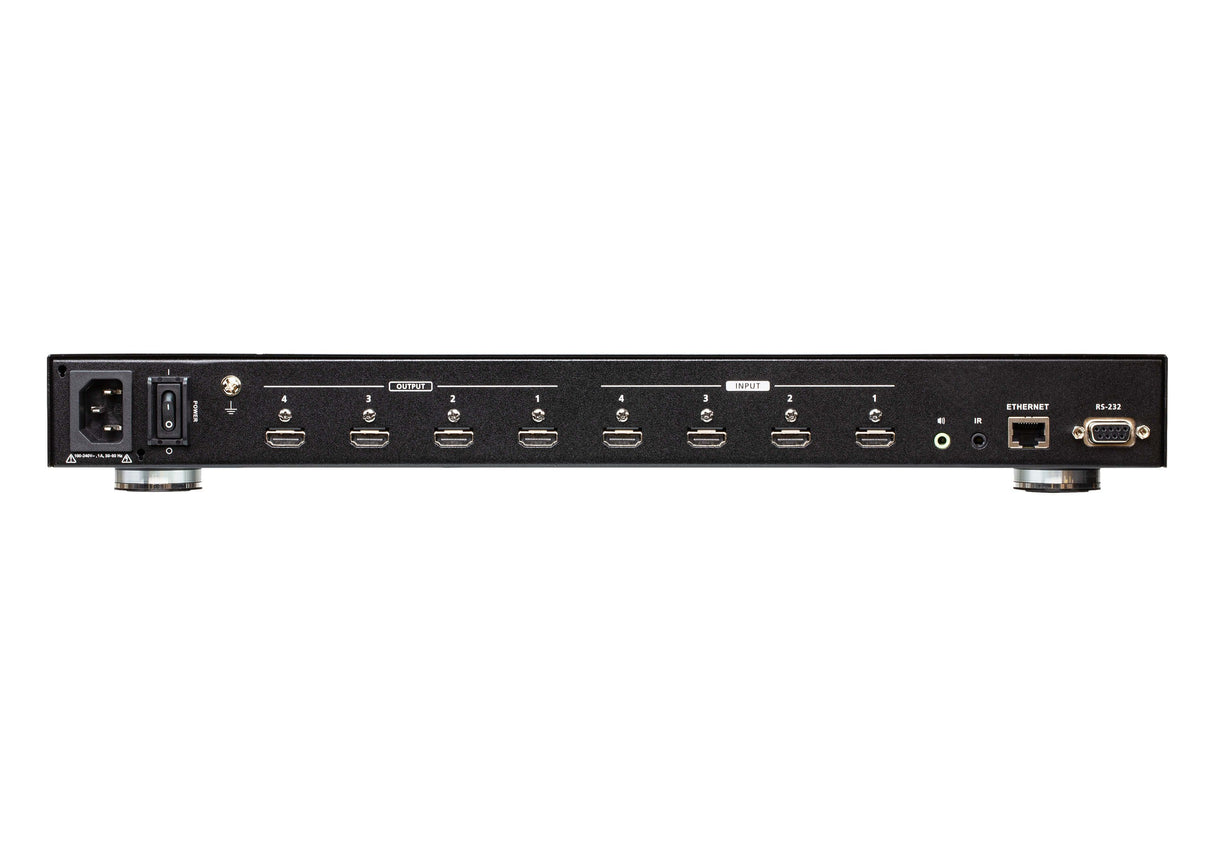 EAN 4719264649608 - ATEN VM6404HB-AT-G matriz de conmutación Matriz de conmutación con escalador Pantalla incorporada imagen 2