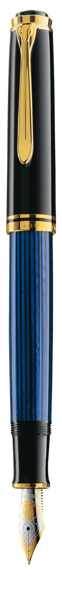 EAN 4012700995957 - Pelikan M800 pluma estilográfica Sistema de llenado integrado Negro, Azul, Oro 1 pieza(s) imagen 1
