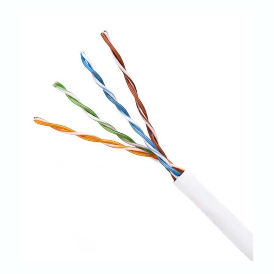 Cat5e U-Utp Network Cable 4x2xawg24 Pvc White 305m