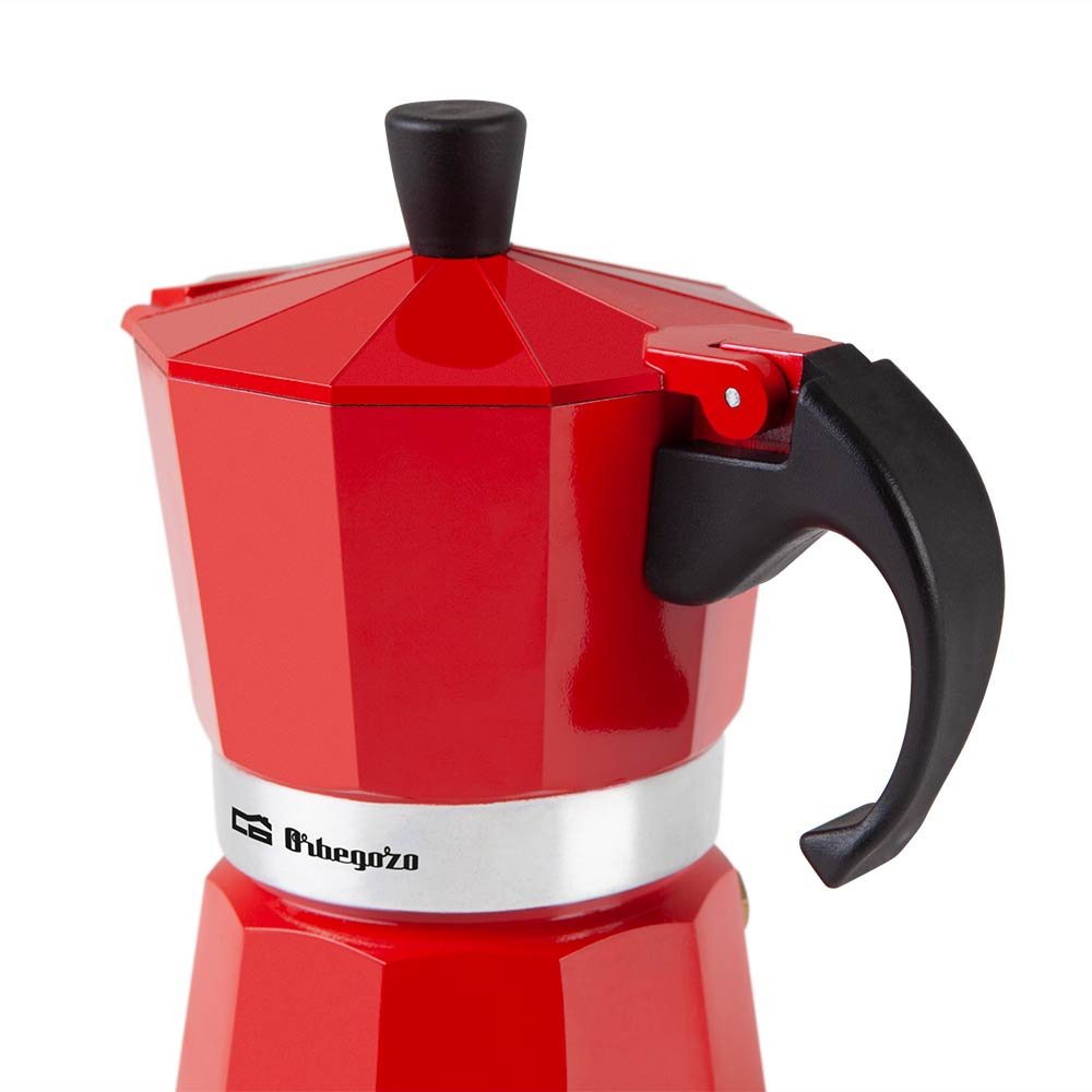 EAN 8435568404281 - Orbegozo KFR 340 cafetera manual Cafetera italiana Rojo imagen 3