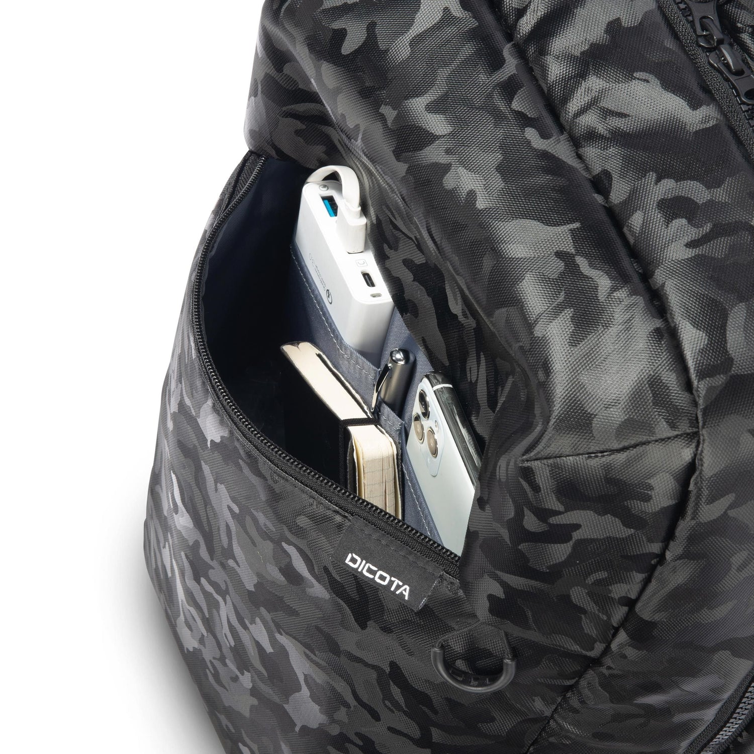 EAN 7640239422247 - DICOTA D32126 mochila Mochila informal Camuflaje Poliéster imagen 6