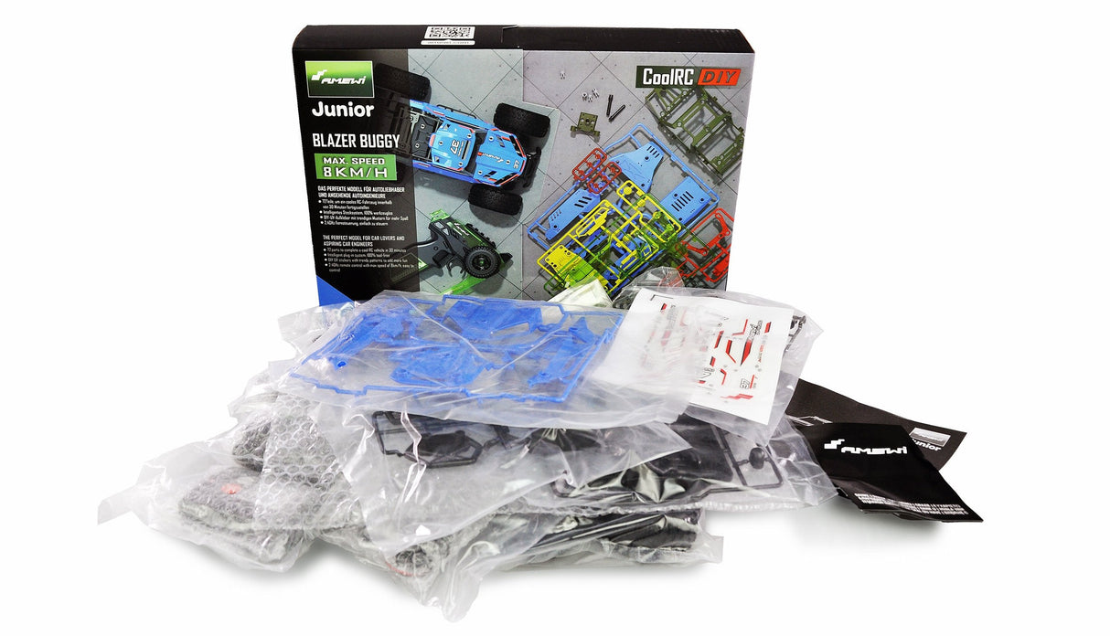 Amewi Rc Auto Blazer Hggy Diy Ohne Akku 71teile Azul 8+