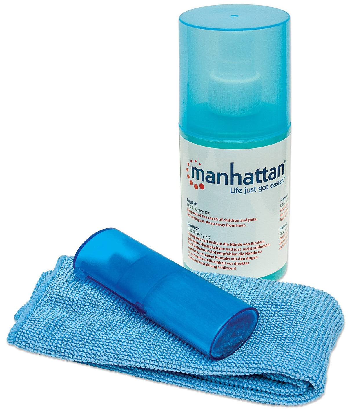 Manhattan 421027 Kit De Limpieza Para Lcd/Tft/Plasma 200 Ml