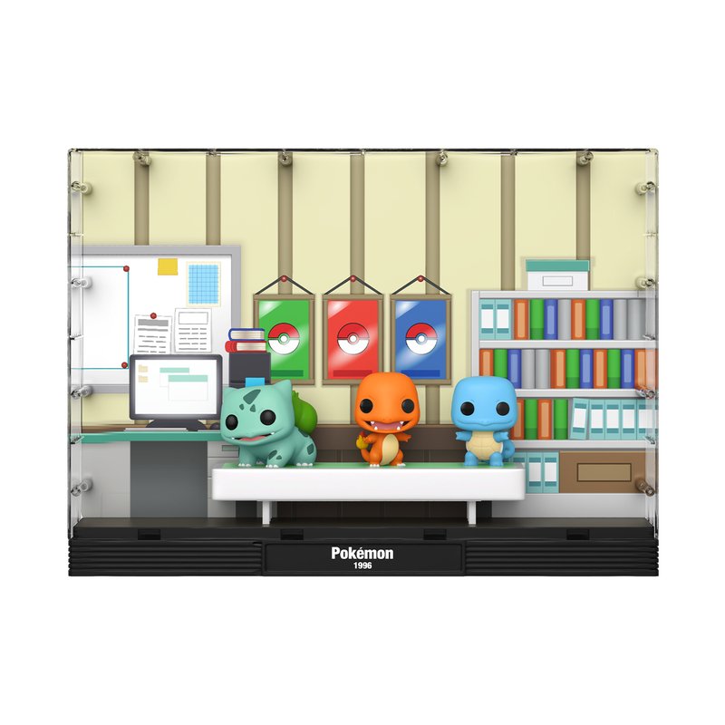 Figura Pop Moments Deluxe Pokemon 1996 Bulbasaur Charmander Squirtle