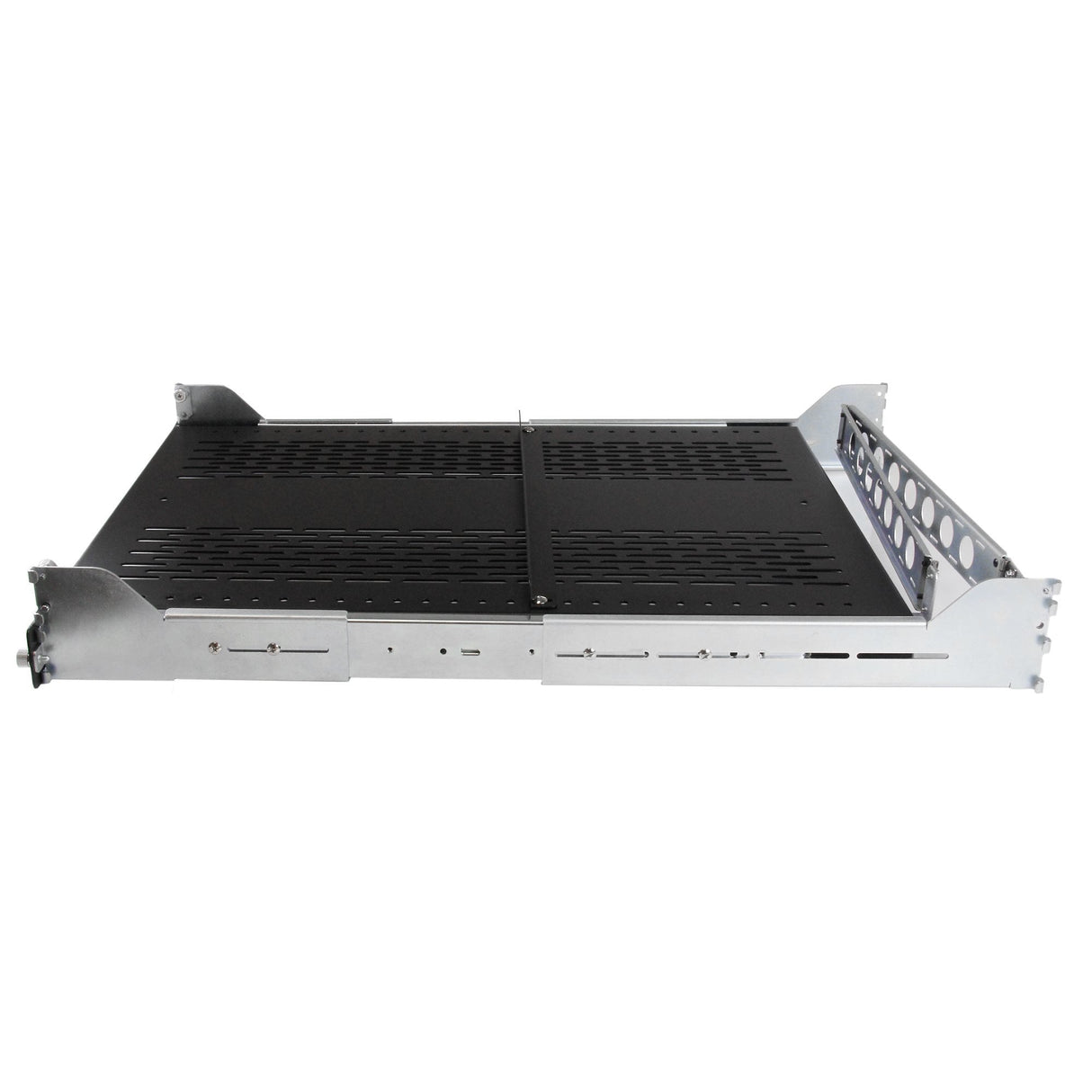 Startech.Com Estante Ventilado Deslizante De 2u Con Gestión De Cableado Y Profundidad Ajustable Para Rack 22 7kg Estante Para Bastidor Negro 2u 19" Para P/N: Rk1233bkm Rk2433bkm Rk2537bkm Rk3236bkf Rk4236bkb Rk4242bk24 Rk4242bk30