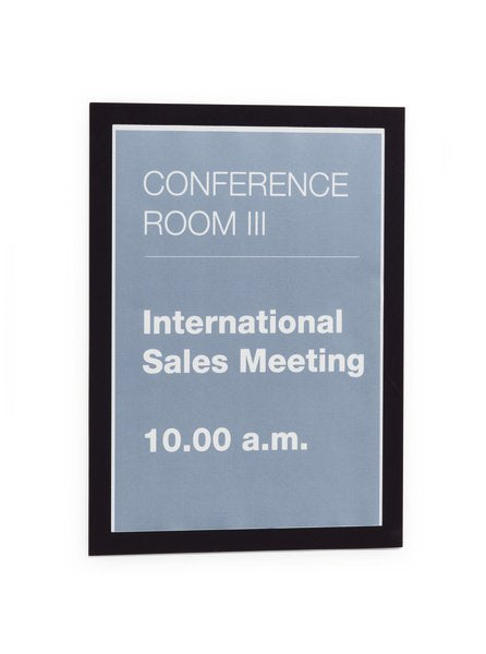 Marco Informativo Durable Duraframe A4 Autoadhesivo 1 Pieza Negro