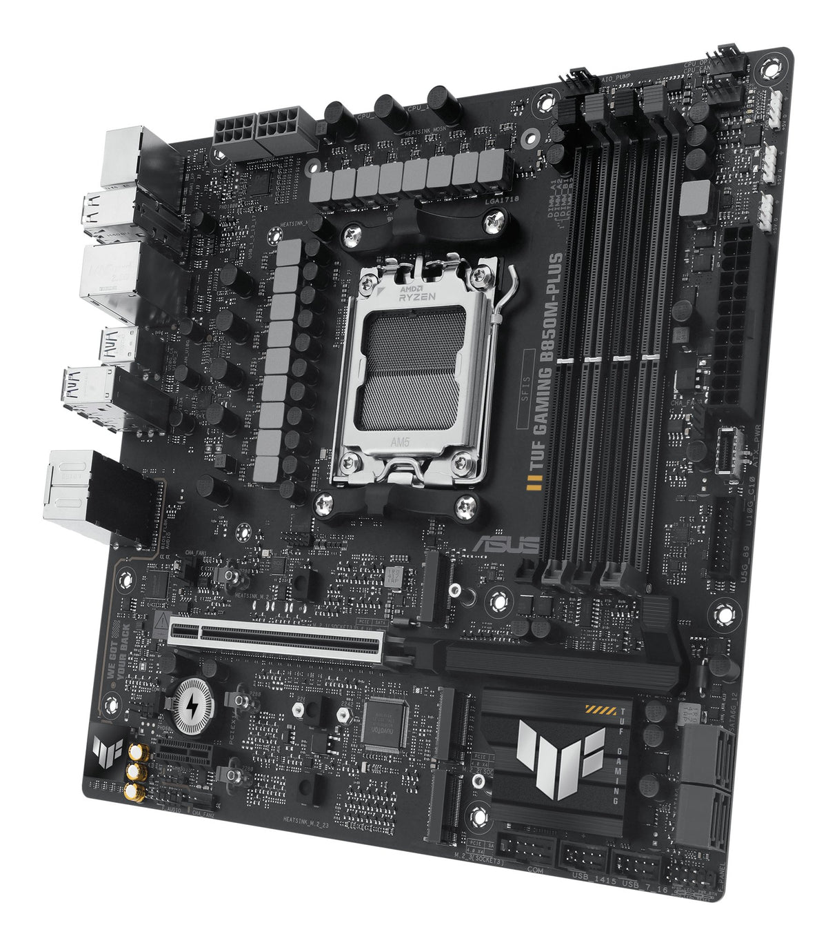 EAN 4711387775172 - ASUS TUF GAMING B850M-PLUS AMD B850 Zócalo AM5 micro ATX imagen 6