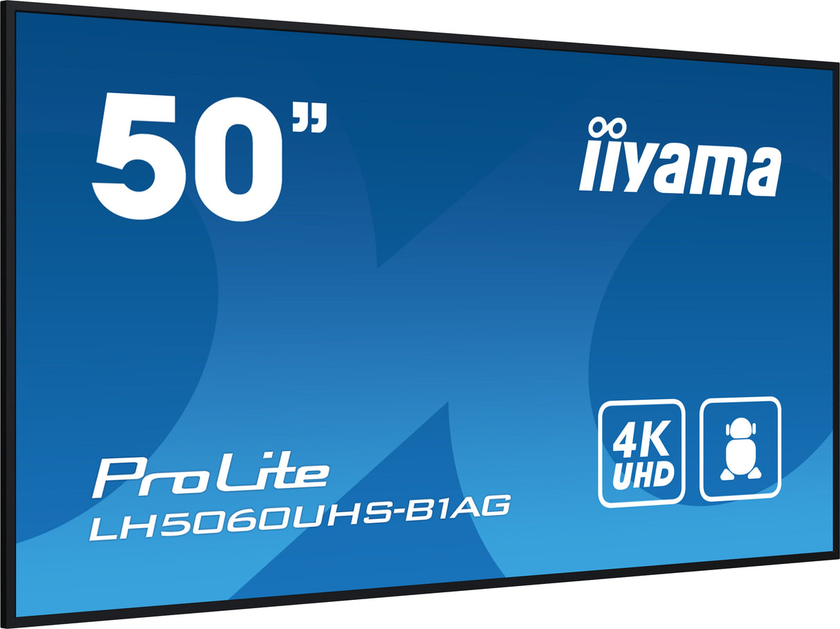EAN 4948570124091 - iiyama LH5060UHS-B1AG pantalla de señalización Pizarra de caballete digital 125,7 cm (49.5") LED Wifi 500 imagen 4
