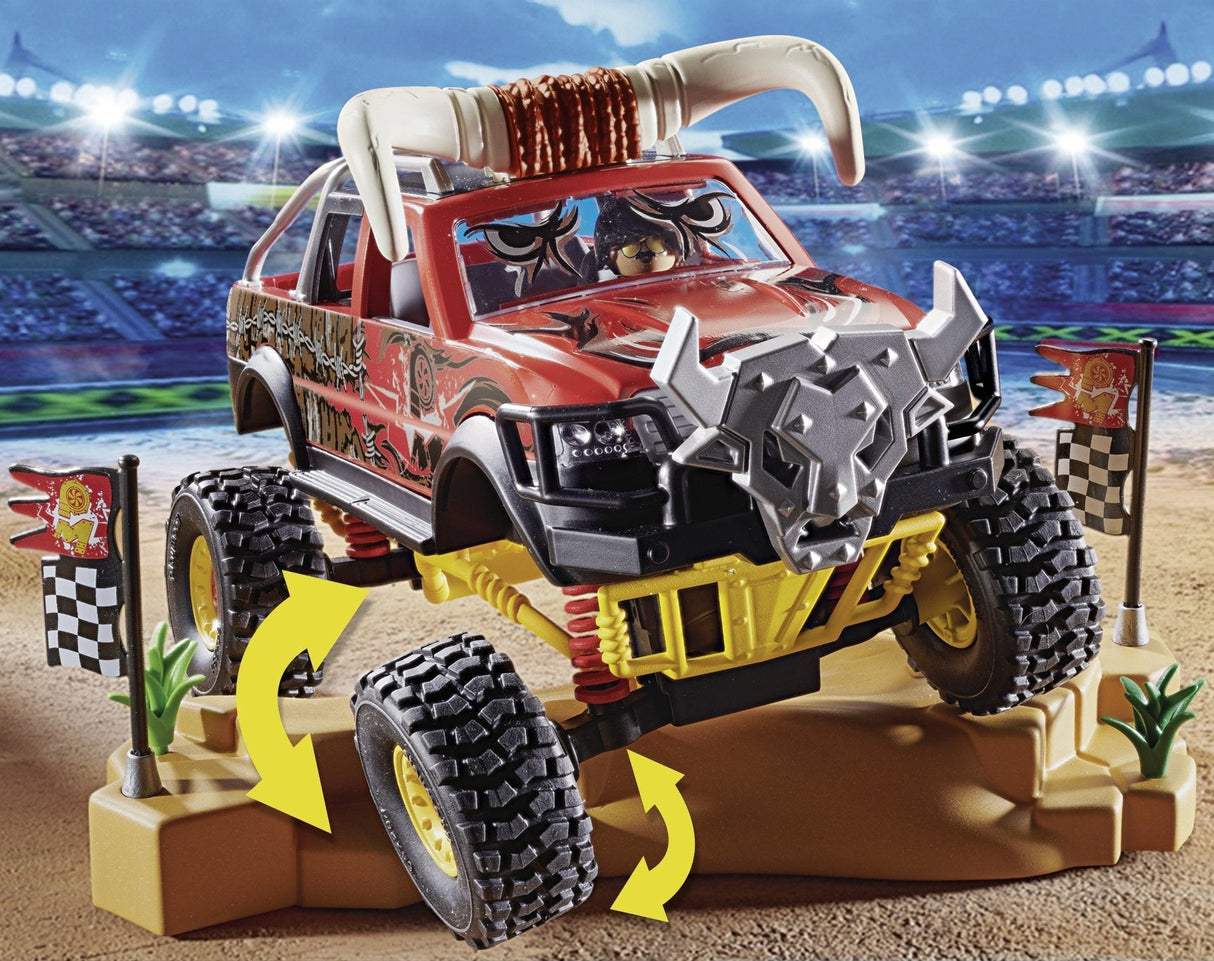 Playmobil 70549 Juguete Stuntshow Monster Truck Horned