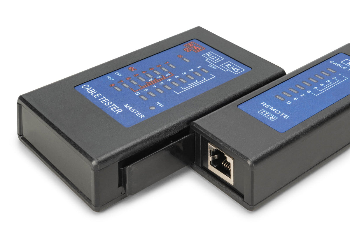 EAN 4016032498346 - Digitus DN-14001-2 comprobador de cables de red Comprobador de alimentación PoE Negro imagen 7