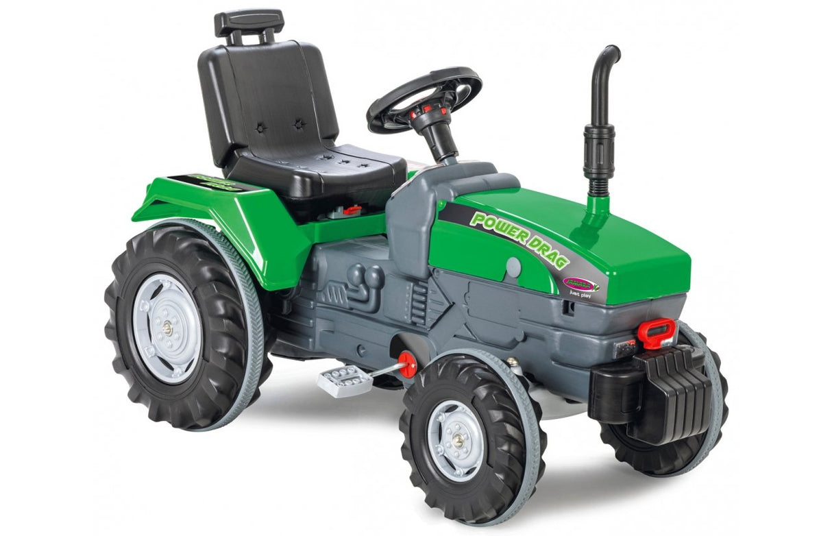EAN 4042774460532 - Jamara Pedal Tractor Power Drag Correpasillos con forma de tractor imagen 3