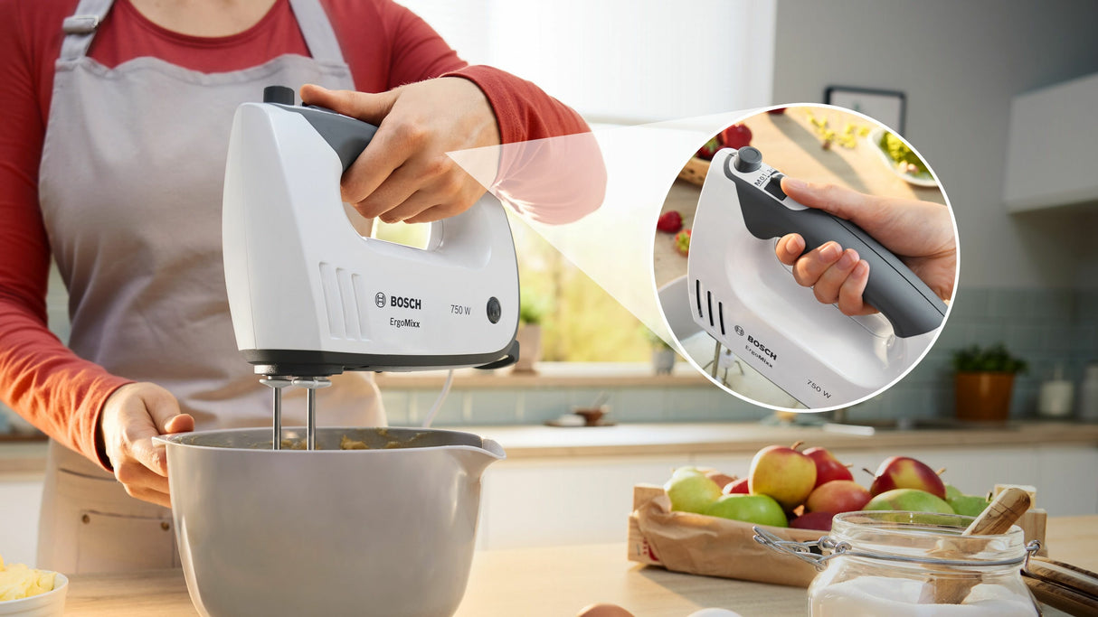 EAN 4242005419401 - Bosch MFQ37400 batidora Batidora de mano 750 W Gris, Blanco imagen 5
