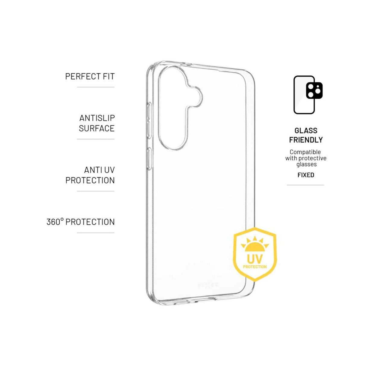 EAN 8591680177912 - FIXED FIXTCCA-1505-TR funda para teléfono móvil 17 cm (6.7") Transparente imagen 2